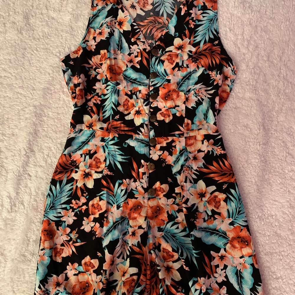 NWOT Passport Floral Romper
